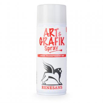 Renesans Acryl Firnis Spray matt, seidig auftrockned 400ml 