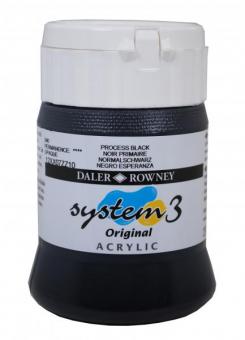 D-R system3 040 Schwarz / Process Black 250ml