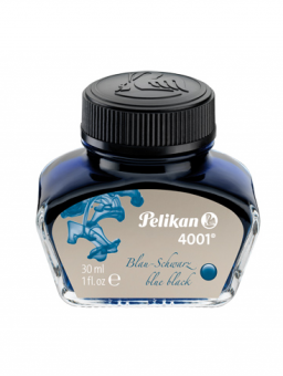 Pelikan 4001  Tintenglas 30 ml Blau-Schwarz 
