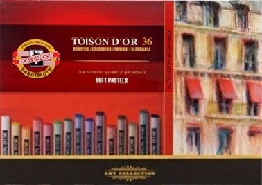 Toison d´or 8500 Künstler-Softpastellkreide 36er Kartonetui 