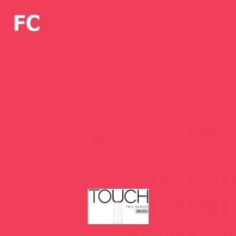Touch Twin Brush Marker-121 Fluorescent Coral Red 