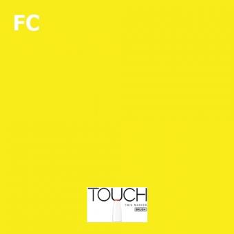 Touch Twin Brush Marker-123 Fluorescent Yellow 