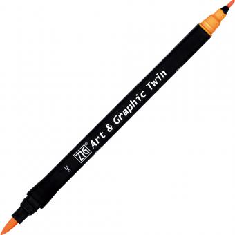 Kuretake ZIG Art & Graphic Marker Bright Yellow 042 