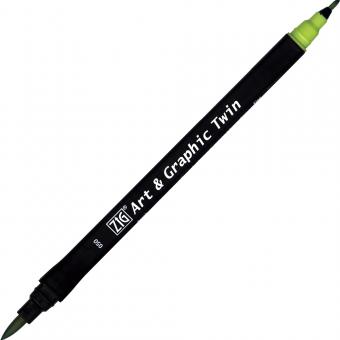 Kuretake ZIG Art & Graphic Marker Light Green 050 