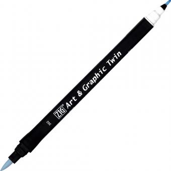 Kuretake ZIG Art & Graphic Marker Haze Blue 302 