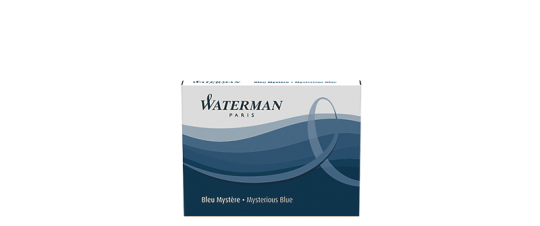 Waterman Tintenpatrone Intense Black 6er 