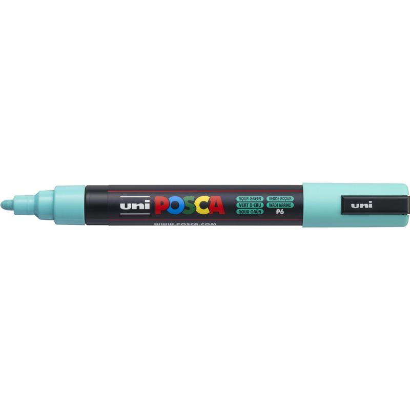 apfelgrün POSCA Marker mit feiner Rundspitze uni-ball 186570 