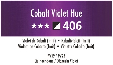 Daler Rowney Violett Künstlerbedarf Violet 406 Permanet Hue kaufen ml online | Kobalt Georgian 37 Cobalt Ölfarbe / Wassermischbare